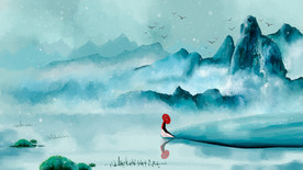 山水插画