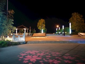 景区夜景