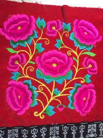 彝族手工刺绣花纹