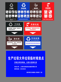 垃圾分类标贴 大全