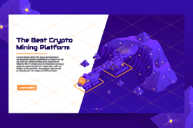 科技商务插画图案