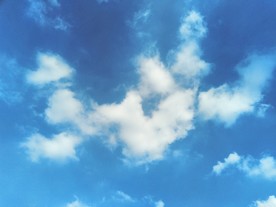 蓝天白云天空