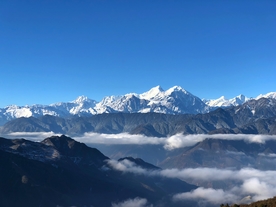 华尖山 牛背山贡嘎山云海