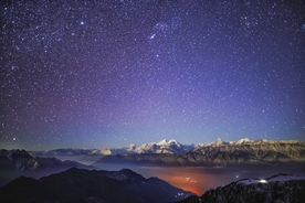 华尖山 牛背山星空