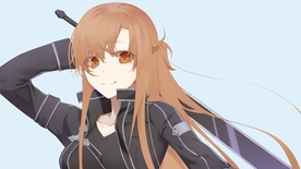 彩色插画人物动漫背景