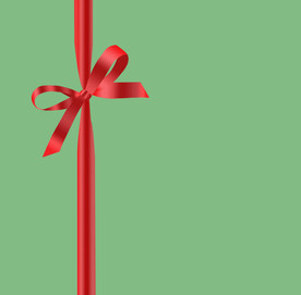 PSD 丝带 红丝带 礼盒