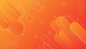 橙色背景