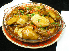 萝卜肉丝
