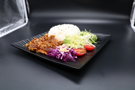 照烧鸡排饭