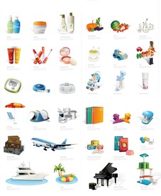 各种矢量小图标