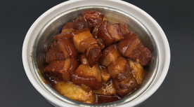 红烧肉传统中华美食餐饮小碗菜图