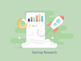 创意商务科技人物矢量释义元素