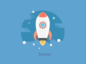 创意商务科技人物矢量释义元素