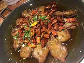 麻辣鸭头