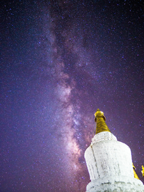 萨迦县夜空