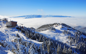 雪景背景