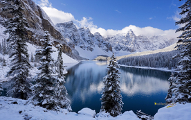 雪景背景