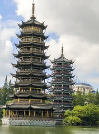 桂林双塔