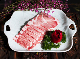 火锅菜品老肉片高清大图素材