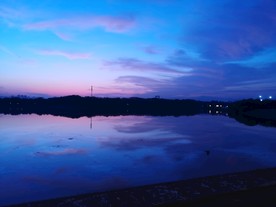 湖光映景