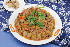 苔蘑羊肉