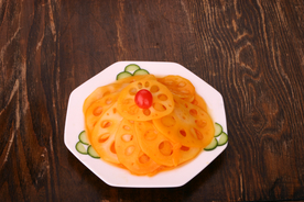 炝拌莲菜
