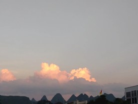 晚霞