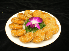 西米南瓜饼