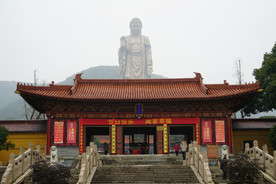 灵山大佛景区寺庙建筑