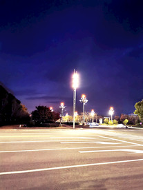 晚上天空