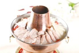 暖锅羊肉