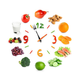 食物时钟创意设计