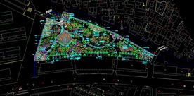 小区景观设计图