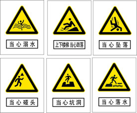 警告牌