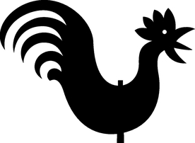 动物系 公鸡 矢量图 动物