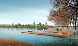 公园景观效果图