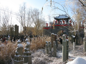 葫芦古镇  雪景   风景