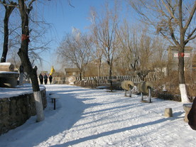 葫芦古镇  雪景   风景