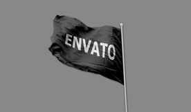 旗帜贴图效果样机