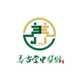 养古堂中医馆logo