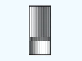 屏风格栅3d模型