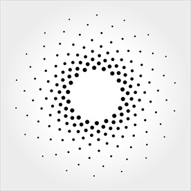 半色调圆形底纹
