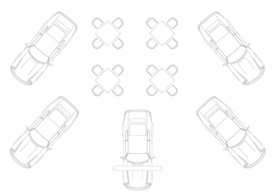 一汽大众汽车平面图