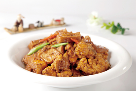 鱼籽烧豆腐