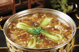 鸡丝烩鹿茸