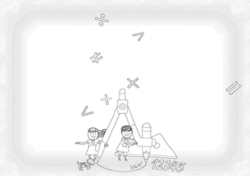 小学生 手抄报 黑白 线稿 标