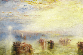 透纳浪漫主义古典油画水彩风景