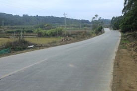 水泥路交通道路