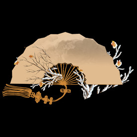 古风 国风 工笔画花 免抠素材