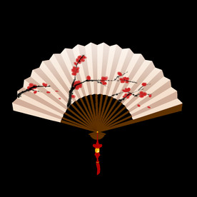 古风 国风 工笔画花 免抠素材